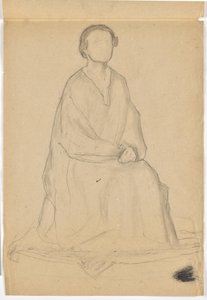 Dos estudios para retrato de cuerpo entero
