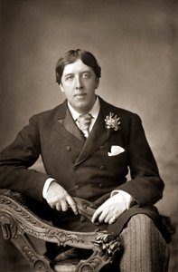 Oscar Wilde, escritor irlandés, ingenio y dramaturgo, c. 1890 de WandD Downey
