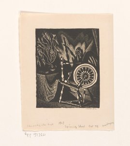 Rueda giratoria de Wanda Gág (signed by artist)