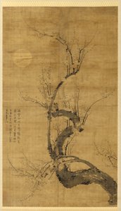 A Prunus in the Moonlight de Wang Mian