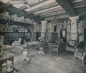 La Sala del Bucanero, Carlyle Club, Piccadilly, 1915 de Waring and Gillow