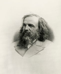Retrato de Dmitri Ivanovich Mendeleev (Tobol