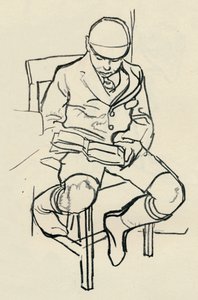 Niño leyendo, c1900 de Warwick Reynolds