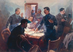 Los Líderes de la Revolución de Octubre de Wassili Semjonowitsch Swarog