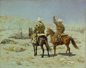 Conquista de Turkestán / W.Wereschtschagin de Wassili W. Werestschagin