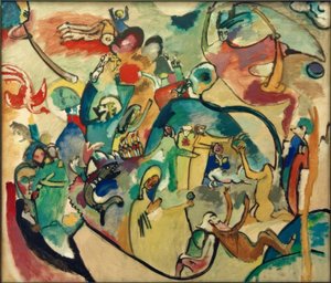 Todos los santos II de Wassily Kandinsky