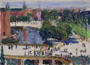 Ámsterdam - Vista desde la ventana de Wassily Kandinsky