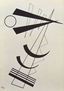 Pesos de hormigón en blanco y negro de Wassily Kandinsky