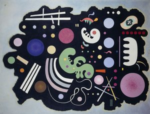Parche negro de Wassily Kandinsky