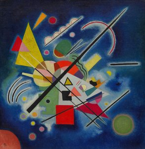 pintura azul de Wassily Kandinsky