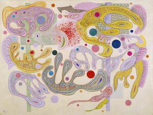 Formas caprichosas, 1937 de Wassily Kandinsky