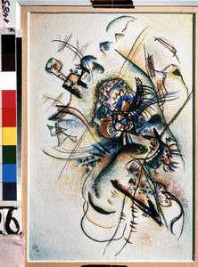 Pintura ""Composición"" de Vassily Kandinsky (o Wassily Kandinsky o Kandinskyj de Wassily Kandinsky