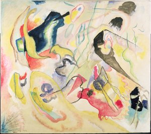 Diluvio II de Wassily Kandinsky