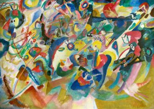 Boceto 3 para Composición VII de Wassily Kandinsky