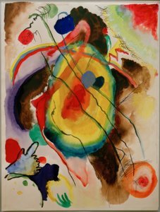 Diseño para un mural para Edwin R. Campbell de Wassily Kandinsky