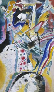 Gran estudio para un mural de Edwin R. Campbell (verano) de Wassily Kandinsky
