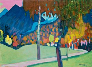 Estudio de otoño, probablemente de Oberau