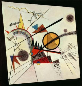En el cuadrado negro de Wassily Kandinsky