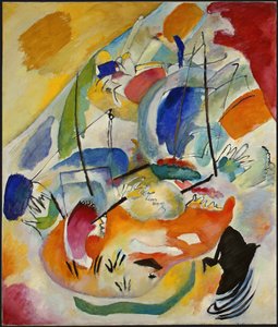 Improvisación 31, batalla naval de Wassily Kandinsky