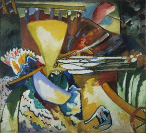 Improvisación II de Wassily Kandinsky