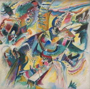 Improvisación Klamm de Wassily Kandinsky