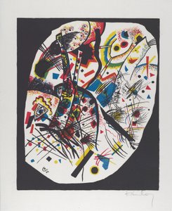 Kleine Welten III (Pequeños mundos III), 1922 de Wassily Kandinsky