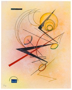 Kleines Warm, 1928 de Wassily Kandinsky