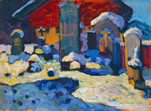 Kochel-Friedhof de Wassily Kandinsky