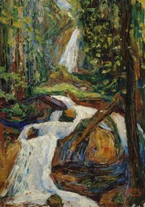 Kochel - Cascada I de Wassily Kandinsky