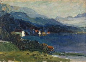 Lago Kochel, c. 1902 de Wassily Kandinsky