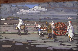 camino rural de Wassily Kandinsky