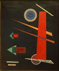 Rojo poderoso de Wassily Kandinsky