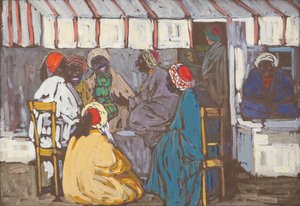 Mohrencafe, 1905 de Wassily Kandinsky