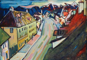 Murnau-Mercado Superior de Wassily Kandinsky