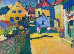 Murnau – Grüngasse de Wassily Kandinsky