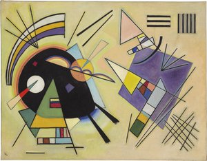 Negro y violeta