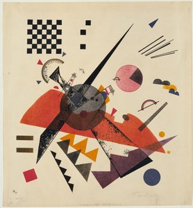 Naranja, 1923 de Wassily Kandinsky