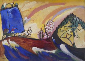 Troika, 18 de enero de 1911 de Wassily Kandinsky