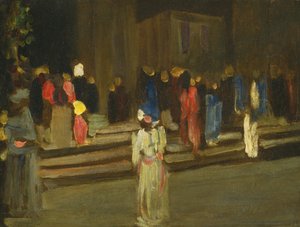 Parque de Saint Cloud, Entrada, 1906 de Wassily Kandinsky
