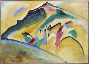 ""Paisaje de otoño"" de Wassily Kandinsky