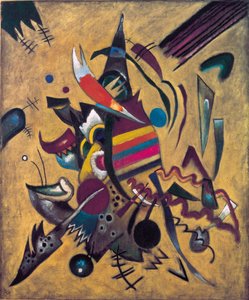 Pintura ""Puntos"" de Vassily Kandinsky (o Wassily Kandinsky o Kandinskyj de Wassily Kandinsky