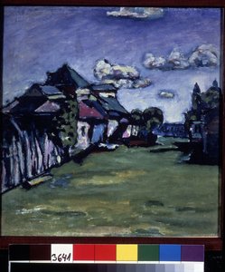 Cerca de Moscú. Pintura de Vassily Kandinsky de Wassily Kandinsky