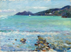 Rapallo, vista de Portofino, 1906