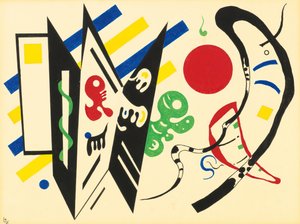 Réciproque, 1935 de Wassily Kandinsky