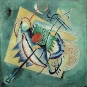 Óvalo rojo de Wassily Kandinsky
