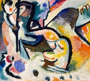 San Jorge III, 1911 de Wassily Kandinsky