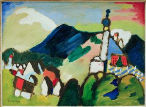 Estudio para Murnau con Iglesia II