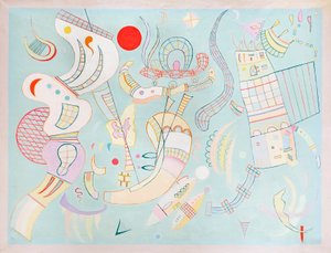Tensiones claras de Wassily Kandinsky