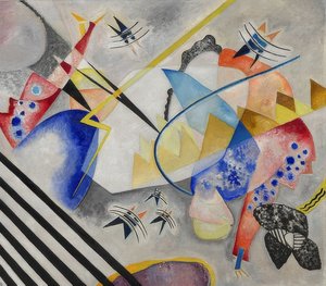 Centro blanco de Wassily Kandinsky