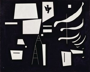 Blanco - Suave y Duro Marzo de Wassily Kandinsky